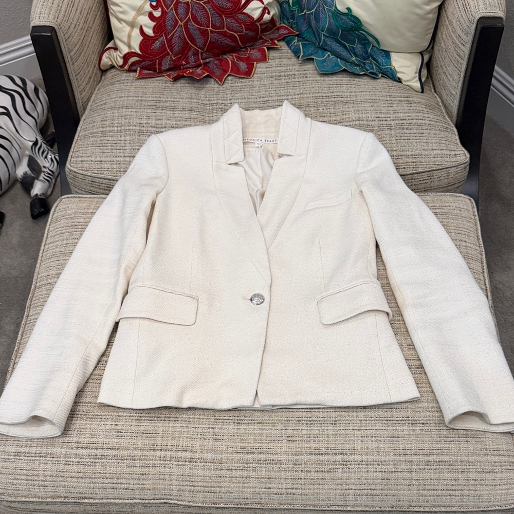 Veronica Beard Ivory Blazer